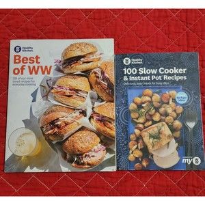 Weight Watchers Cookbooks 2 pack